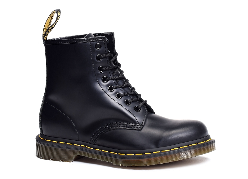 Chaussures montantes pour femme Doc Martens SMOOTH Noir