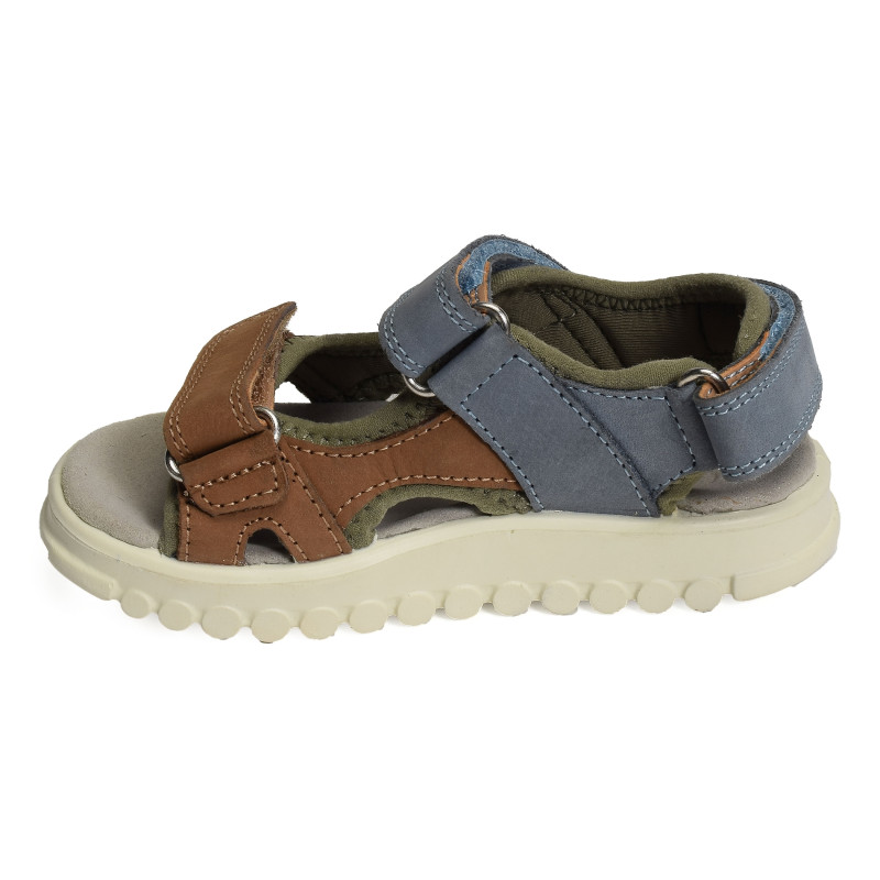 ROLLY SCRATCH BOY Camel Kaki, Sandales plates & Nu-Pieds Shoopom