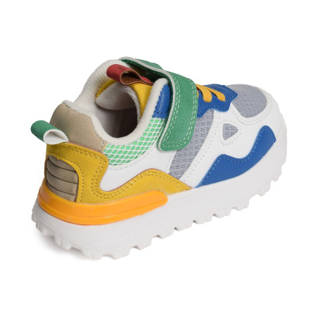 JOGGY SCRATCH BOY Multicolore, Baskets running Shoopom