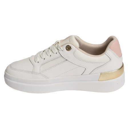 LUX HARDWARE COURT SNEAKER 7997 Ecru, Sneakers basses Tommy Hilfiger