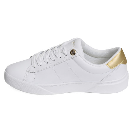 CHIC PANEL COURT SNEAKER 7998 Blanc, Sneakers basses Tommy Hilfiger