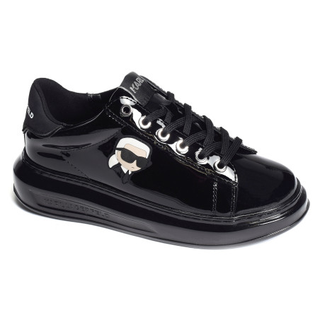 KAPRI NTF SHINE Verni Noir, Sneakers basses Karl Lagerfeld