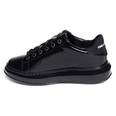 KAPRI NTF SHINE Verni Noir, Sneakers basses Karl Lagerfeld