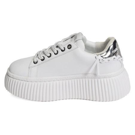 KREEPER LO SIGNIA Blanc, Sneakers basses Karl Lagerfeld