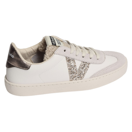 1126185 Blanc, Sneakers basses Victoria