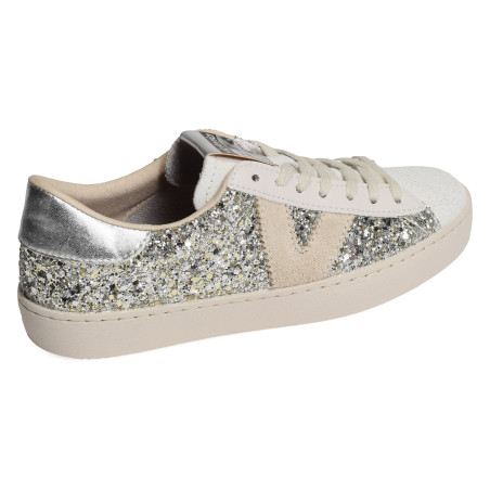 1126196 Argent, Sneakers basses Victoria