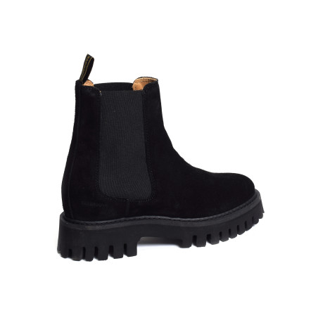 ROTTERDAM CHELSEA W Noir, Chelsea boots Schmoove