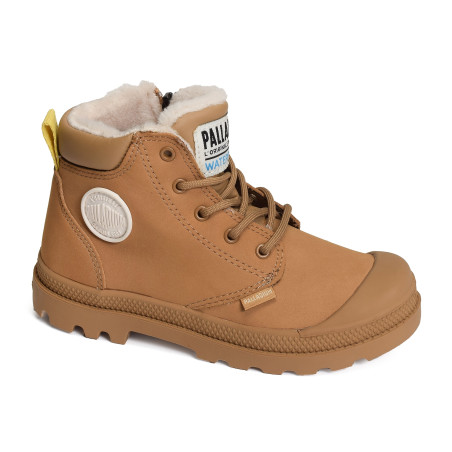 PAMPA HI CUFF WPS OZ Camel, Boots Palladium