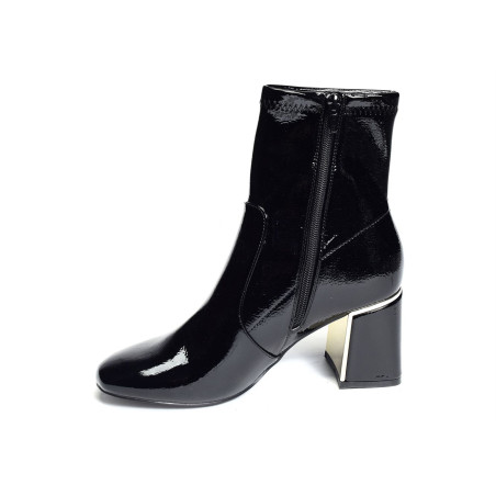 DAMI Verni Noir, Bottines Les Tropéziennes