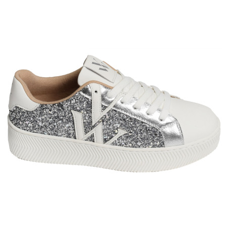 ESTELLE Blanc Argent, Sneakers basses Vanessa Wu