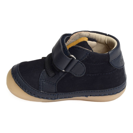 SOKISTIC BOY Marine, Chaussures à Scratch Kickers