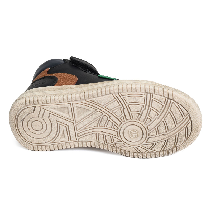 LOLASTIC BOY Marine Camel, Baskets montantes Kickers