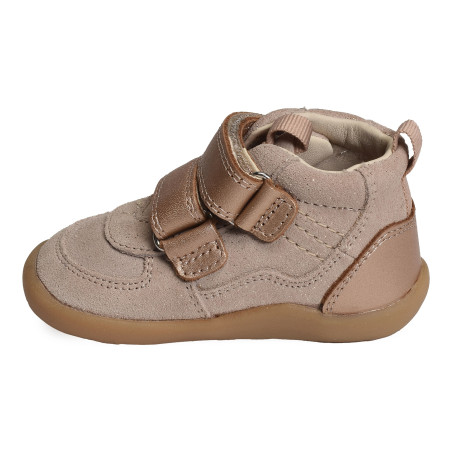 KICKFRESHO GIRL Beige, Chaussures à Scratch Kickers