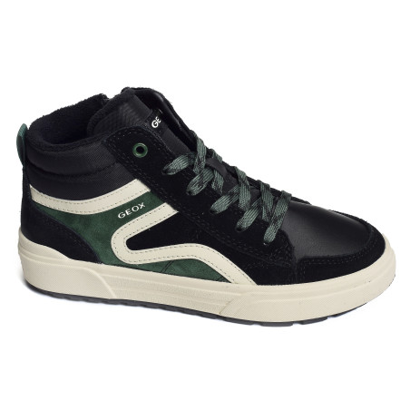 J WEEMBLE BA Noir Vert, Baskets montantes Geox