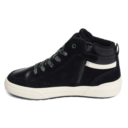 J WEEMBLE BA Noir Vert, Baskets montantes Geox