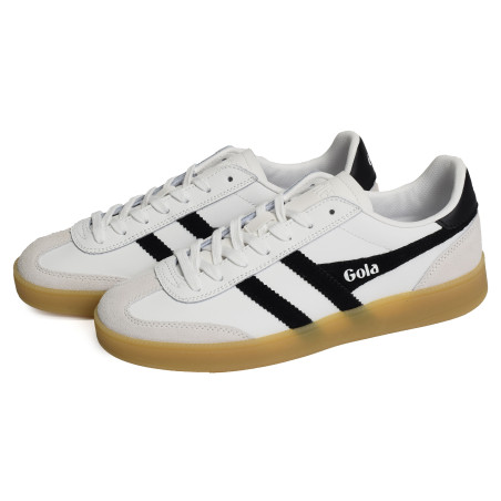 VIPER LEATHER Blanc Noir, Sneakers basses Gola