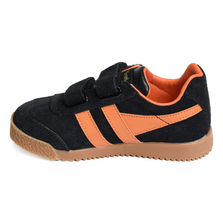 HARRIER STRAP Noir Orange, Sneakers basses Gola