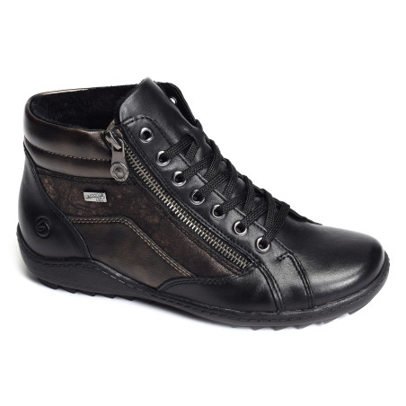 R1458 Noir, Boots Remonte