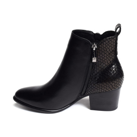 25398 Noir, Bottines Tamaris