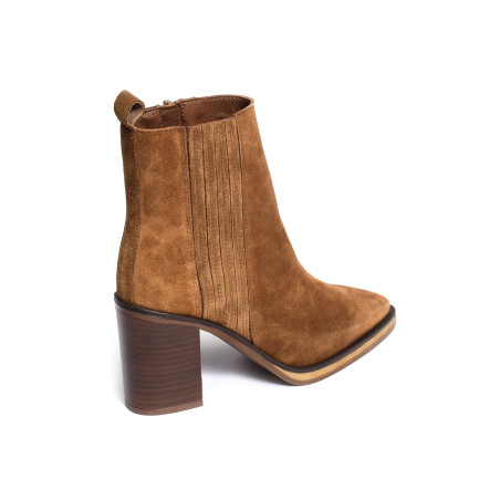 CAMDEN 5220 Camel, Bottines Alpe