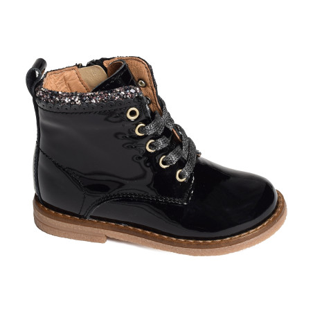 5139 Verni Noir, Boots Romagnoli