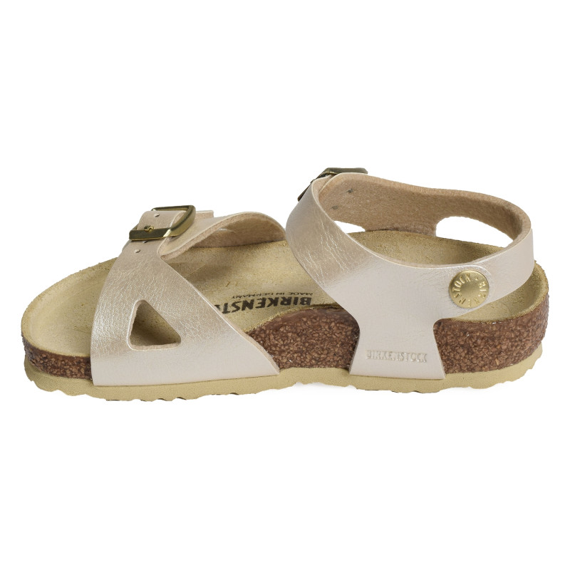 RIO Ecru, Sandales plates & Nu-Pieds Birkenstock