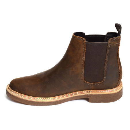 CLARKDALE EASY Marron, Chelsea boots Clarks