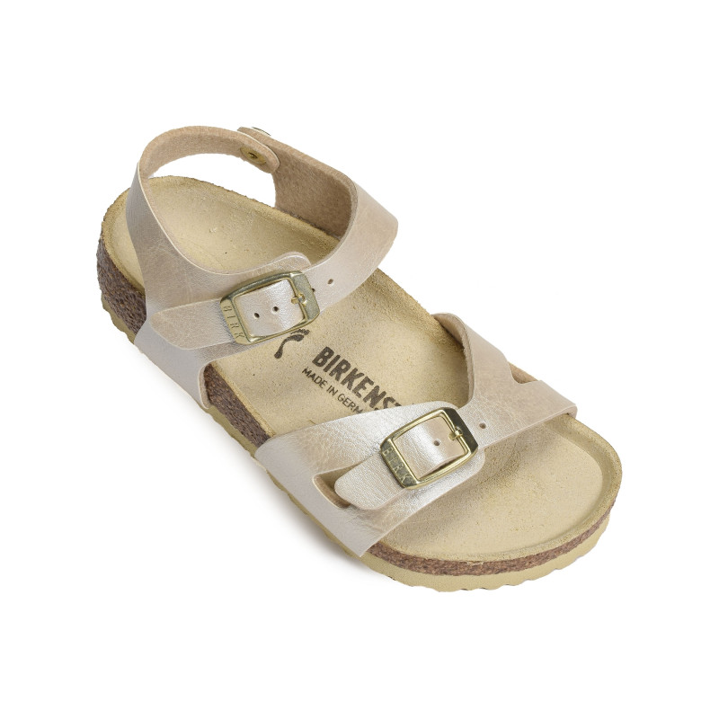 RIO Ecru, Sandales plates & Nu-Pieds Birkenstock