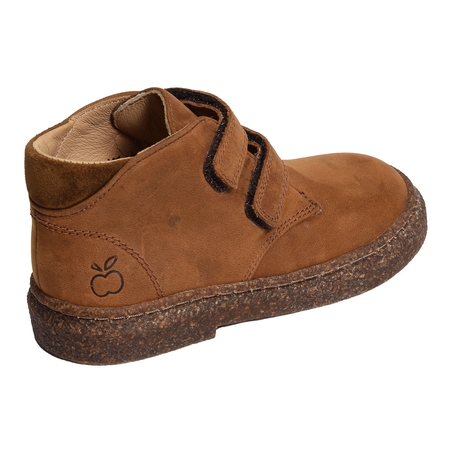 TRIX EASY Cognac, Chaussures à Scratch Pom d'Api