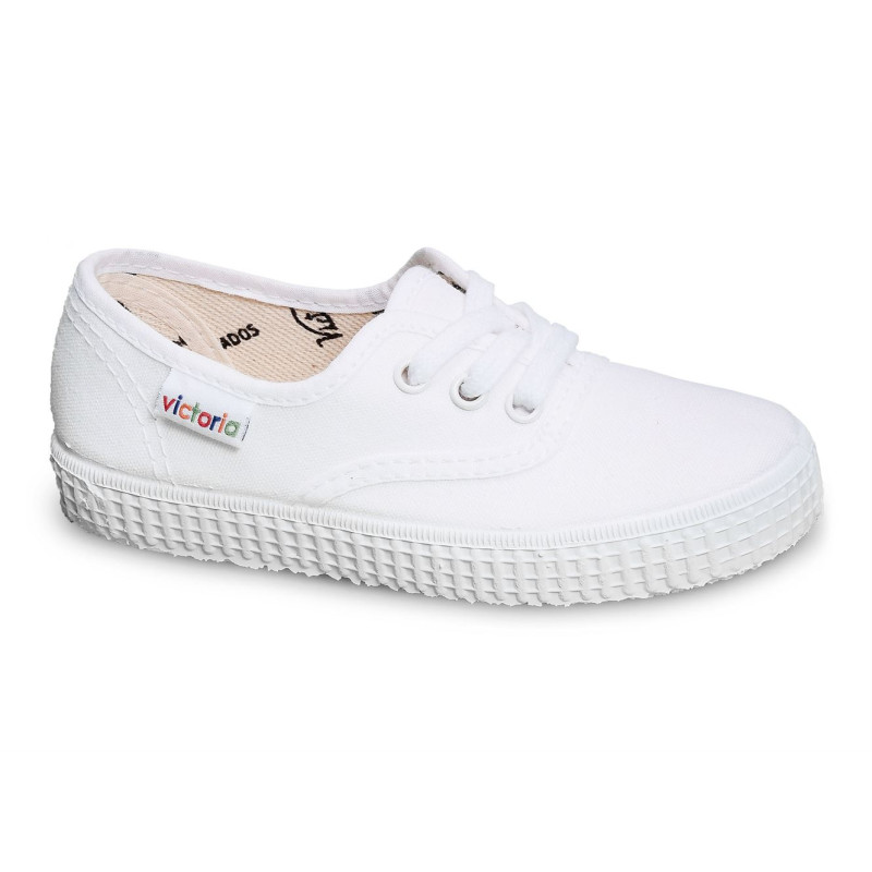 106613 Blanc, Chaussures basses Victoria