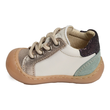 LINDA Or Multicolore, Chaussures à Lacets Bellamy