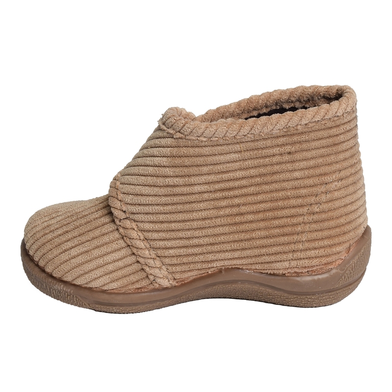 BOTA VELCRO PANA Beige, Bottillons Cienta