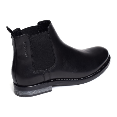 NATHAN Noir, Chelsea boots Redskins