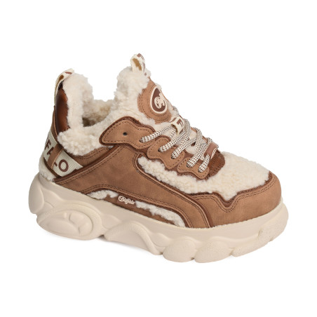 CLD CHAI WARM Beige Marron, Sneakers basses Buffalo