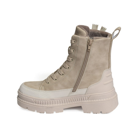 DEW IN AOA31 Beige Blanc, Boots Bagatt