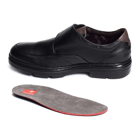 MONTY F1381 Noir, Mocassins Fluchos