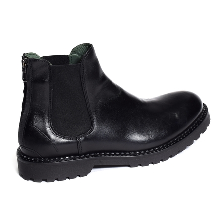 H033 ROEN Noir, Chelsea boots Hooker