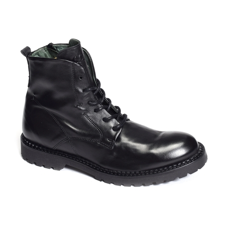 H034 ROEN Noir, Boots Hooker