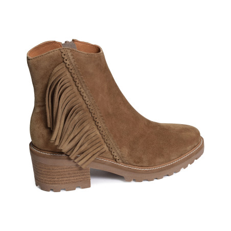 QUELLER Marron, Bottines Mam'zelle