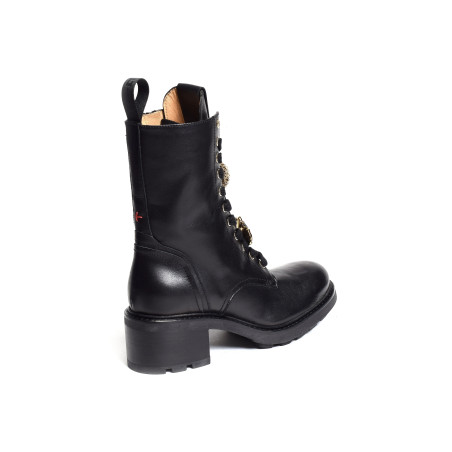 AFRA 44A Noir, Bottines & Boots Giopiu