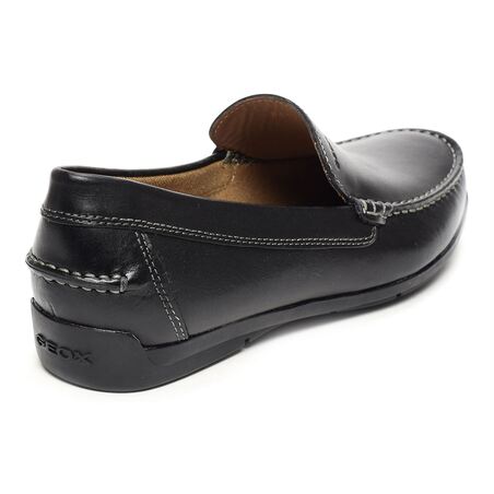 U SIRON A Noir, Mocassins Geox