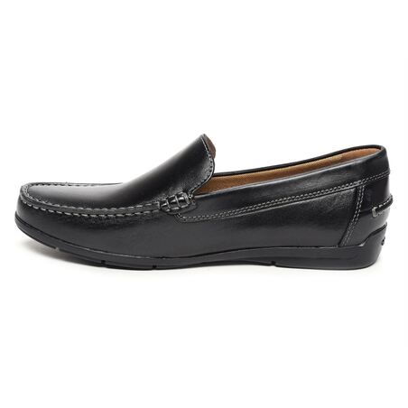 U SIRON A Noir, Mocassins Geox