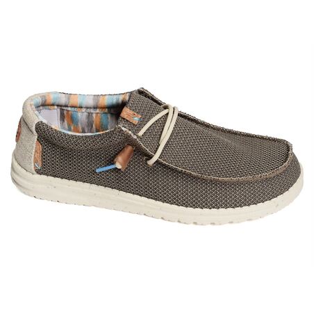 WALLY STRETCH Taupe, Chaussures basses HeyDude