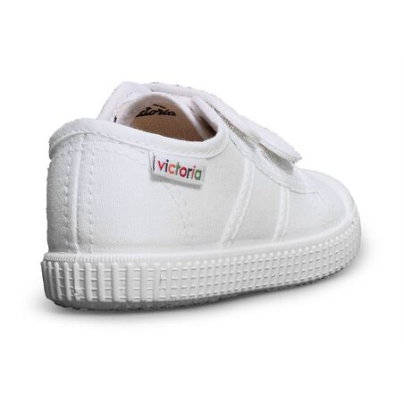 136606 Blanc, Chaussures basses Victoria