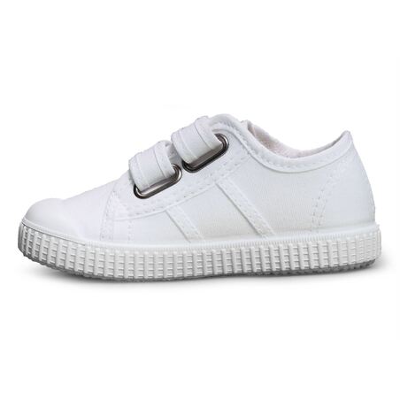 136606 Blanc, Chaussures basses Victoria