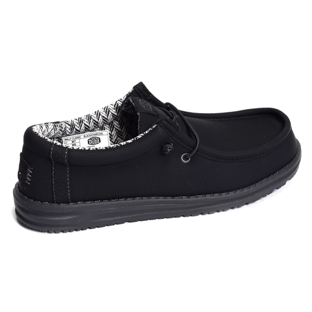 WALLY CLASSIC Noir, Slip-On HeyDude