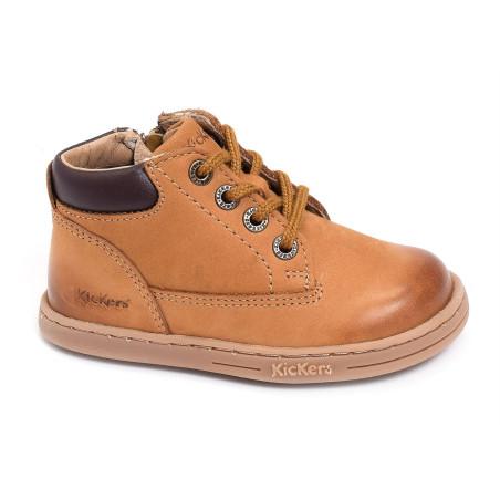 TACKLAND Camel, Chaussures à Lacets Kickers