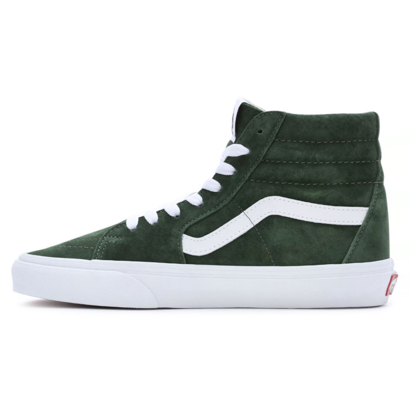 UA SK8 HI Vert Blanc, Baskets montantes Vans