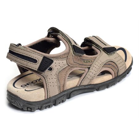 U SANDAL STRADA D Beige, Sandales plates & Nu-Pieds Geox