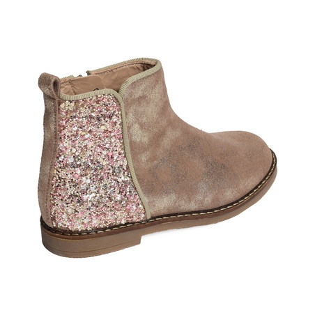 TRIP BACK Beige Platine, Bottines Pom d'Api